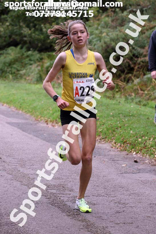 Womens under-17s 3 stage road relay, 2017 ERRA 6 and 4 Stage and Junior Relays. Photo:  David T. Hewitson/Sports for All Pics